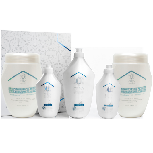 KIT BLONDAPLEX X200 ML + 2 DECOLORANTES ACROMA X500 G