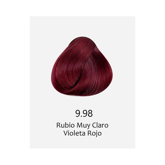 Tinte Hypertone 9.98 Rubio Muy Claro Violeta Rojo